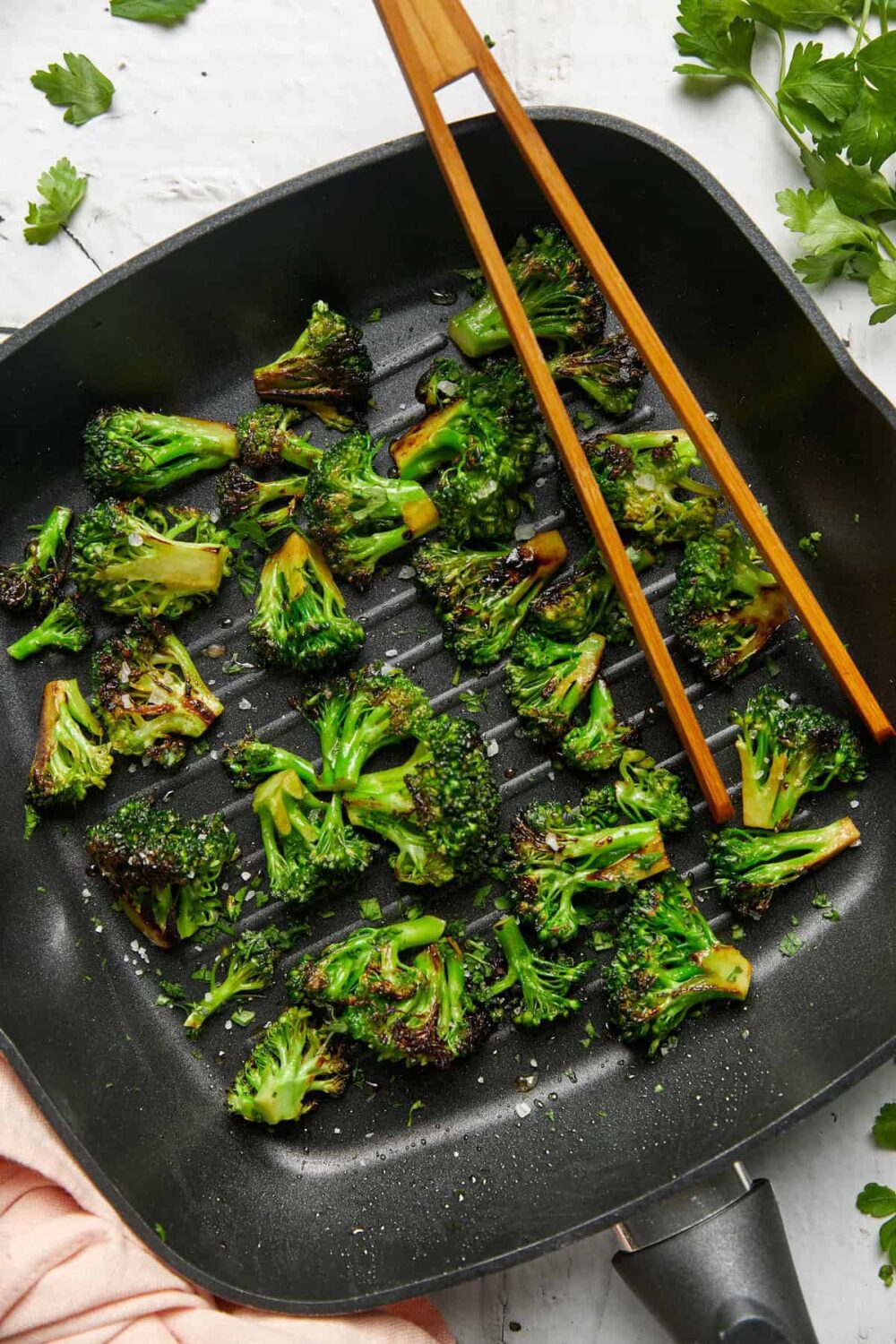Grilled Broccoli - Food Faith Fitness