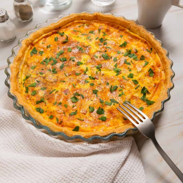 Ham and Cheese Quiche