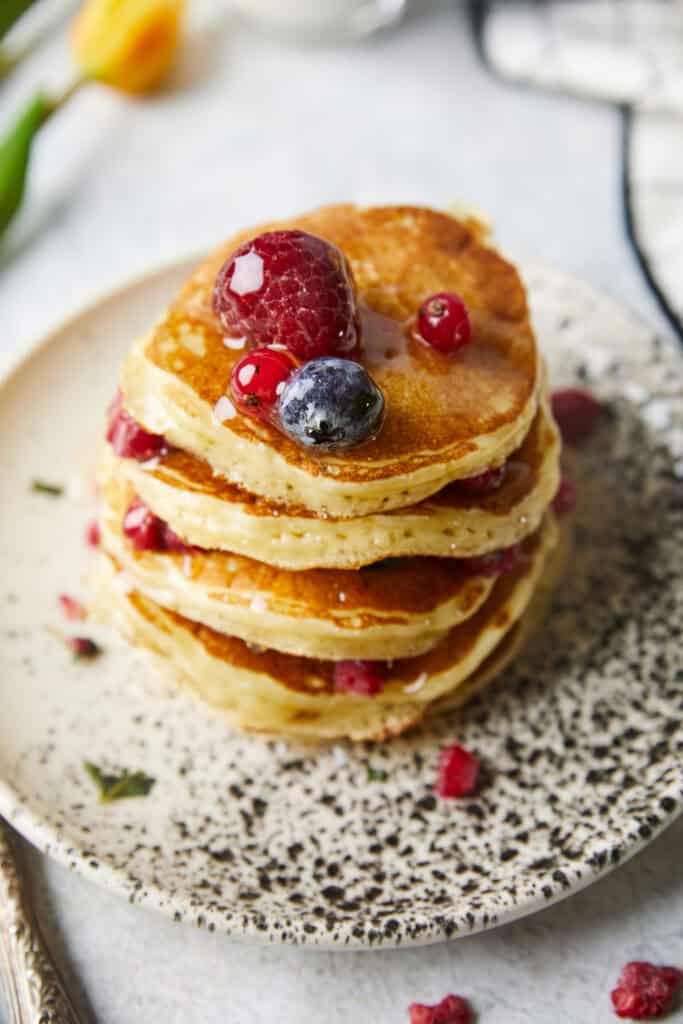 Perfect Sour Cream Pancakes