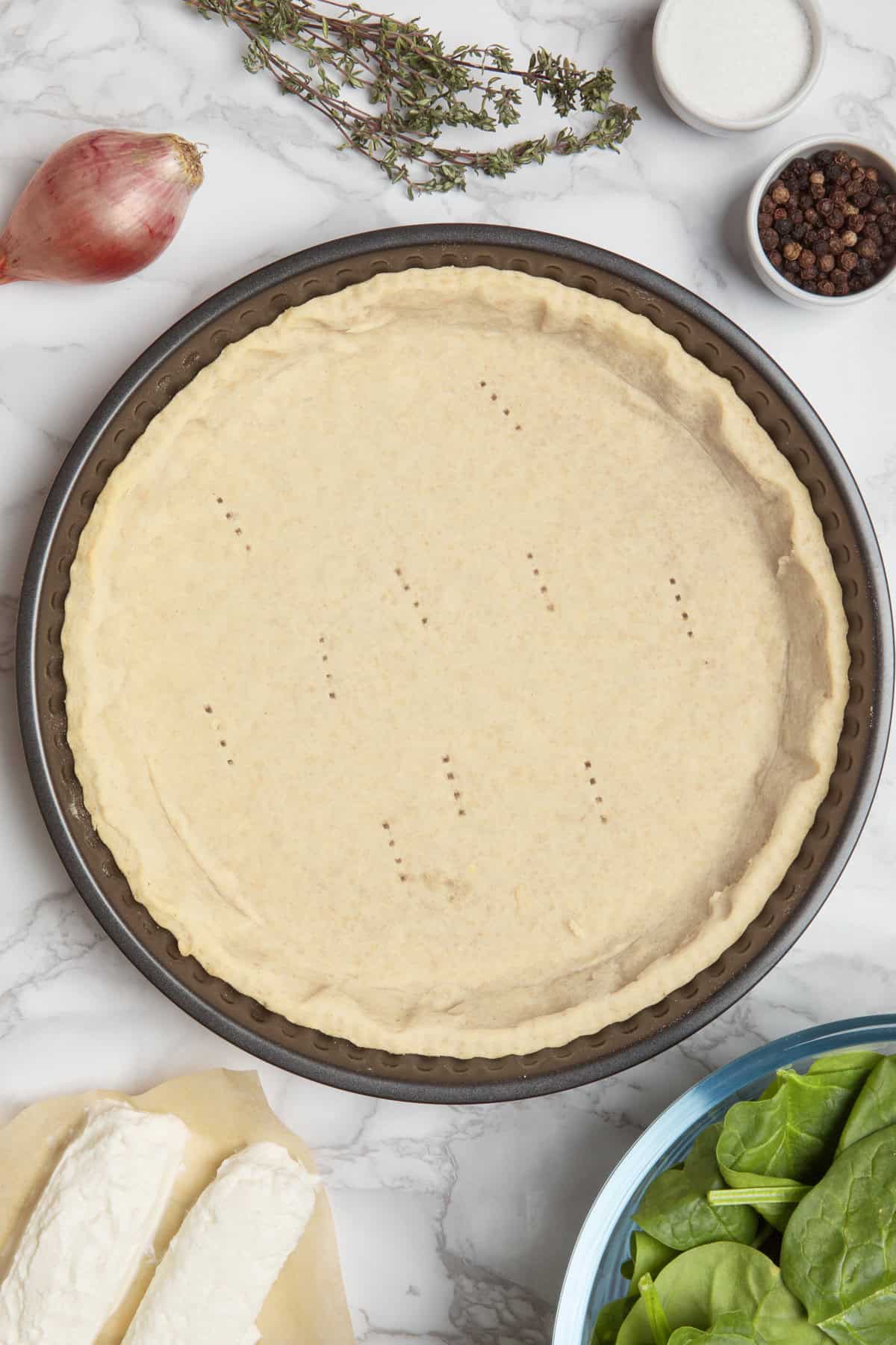 Quiche Florentine