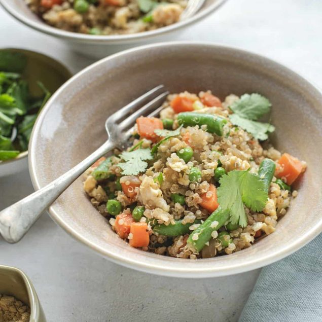 Quinoa with Roasted Vegetables