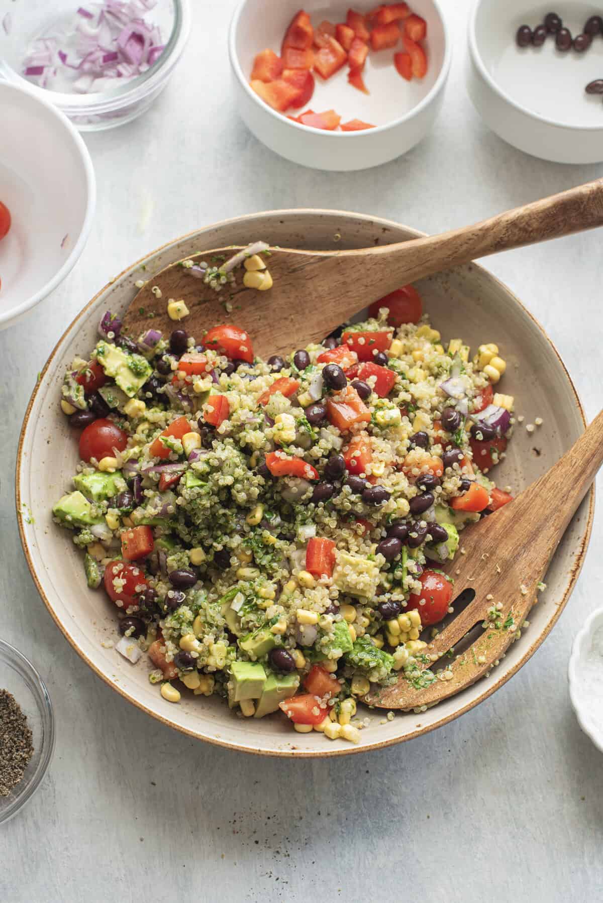 Southwest Quinoa Salad - From My Bowl