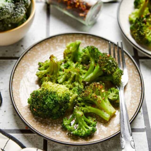 Roasted Frozen Broccoli