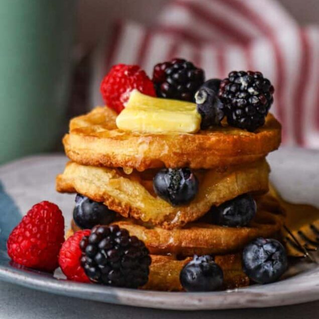 Air Fryer Frozen Waffles