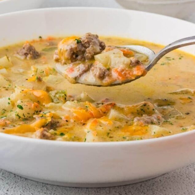 Cheeseburger Soup
