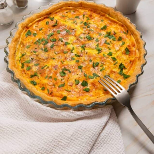 Ham and Cheese Quiche