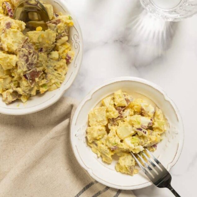 No Mayo Potato Salad Recipe