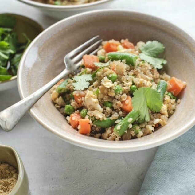 Quinoa with Roasted Vegetables