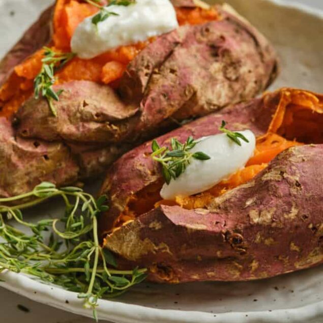 The Best Baked Sweet Potatoes