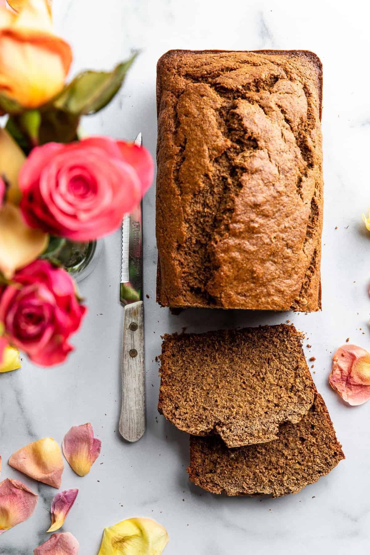Oat Flour Banana Bread