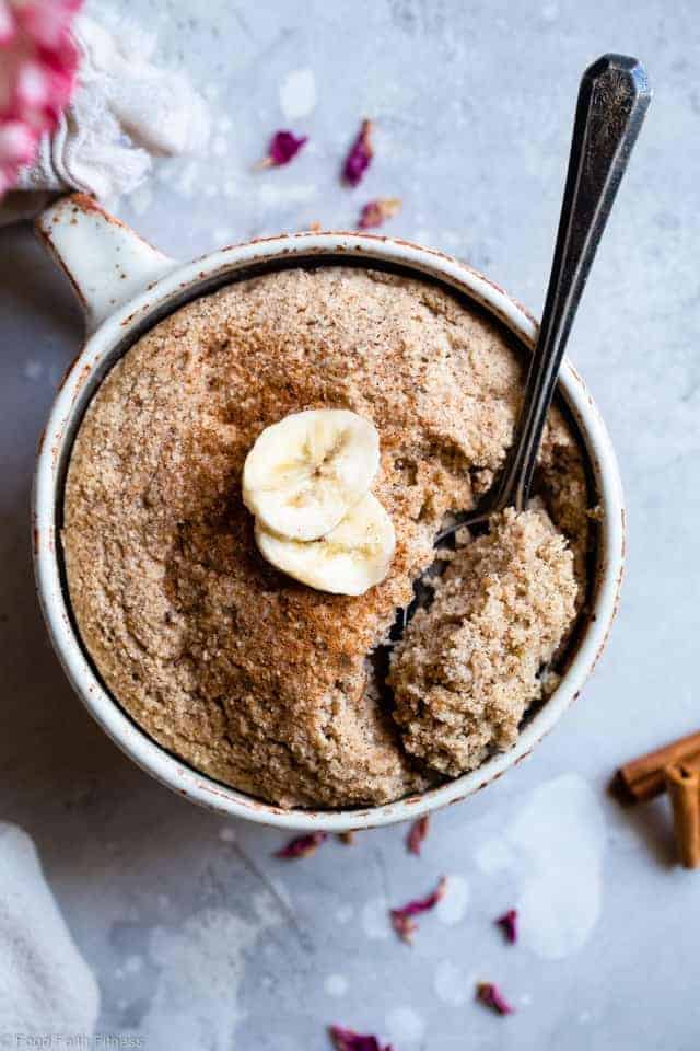 Easy Banana Bread Mug Cake Recipe