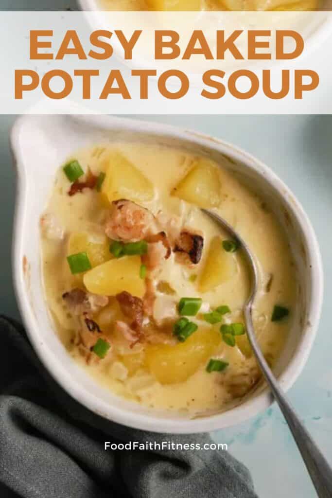 Easy Baked Potato Soup