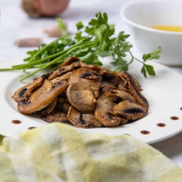 Air Fryer Mushrooms