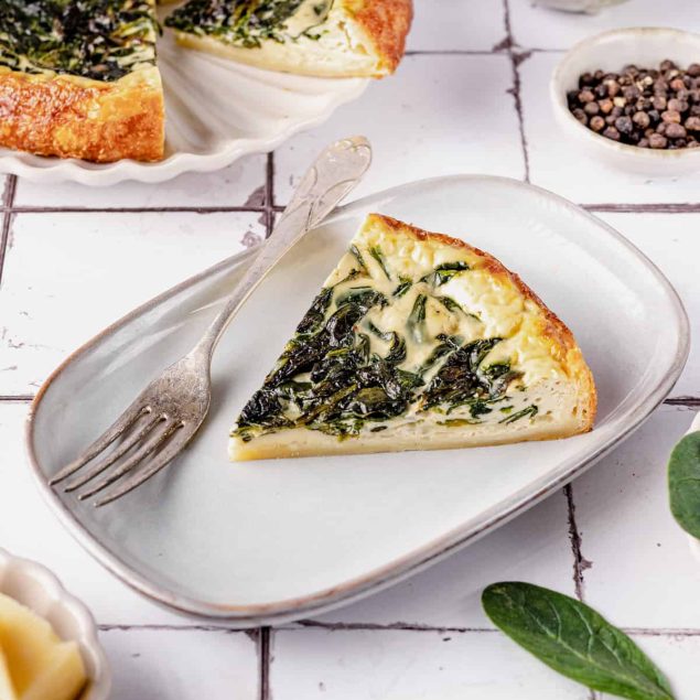 Spinach Cheese Quiche