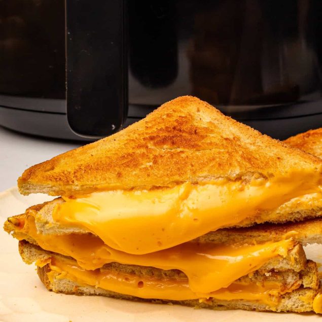 Air Fryer Grilled Cheese