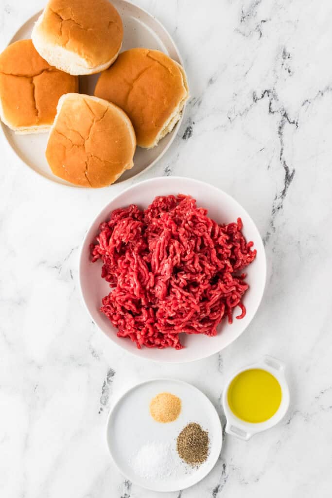 Air Fryer Hamburgers