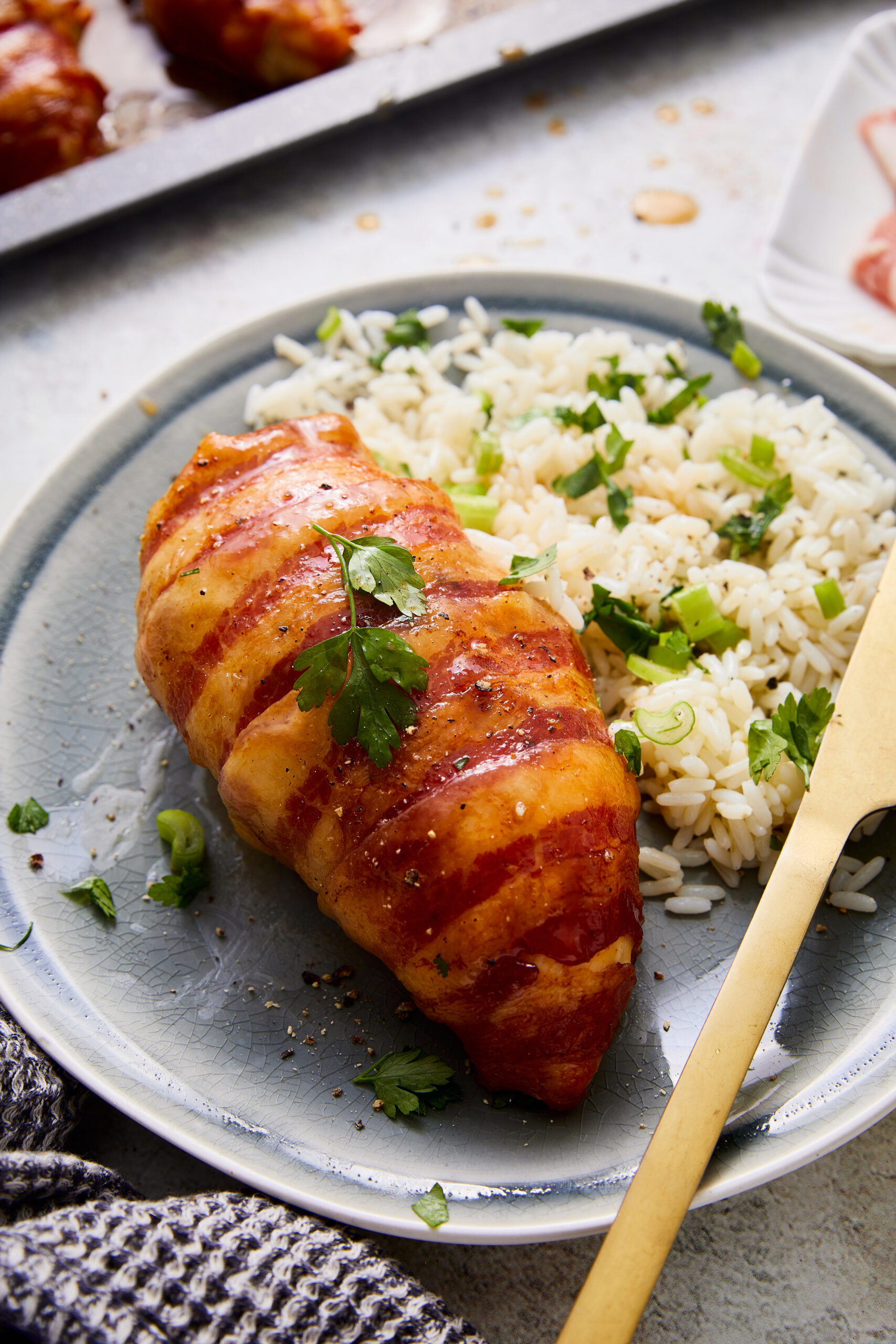 Bacon-Wrapped Chicken Breast