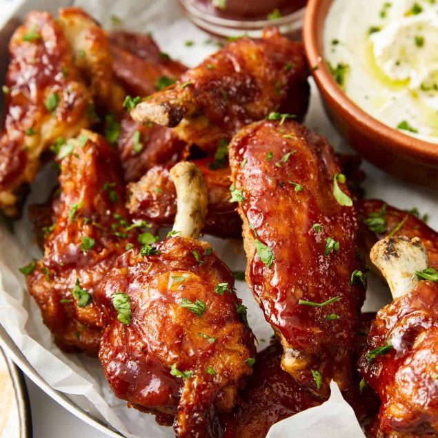 Baked BBQ Chicken Wings