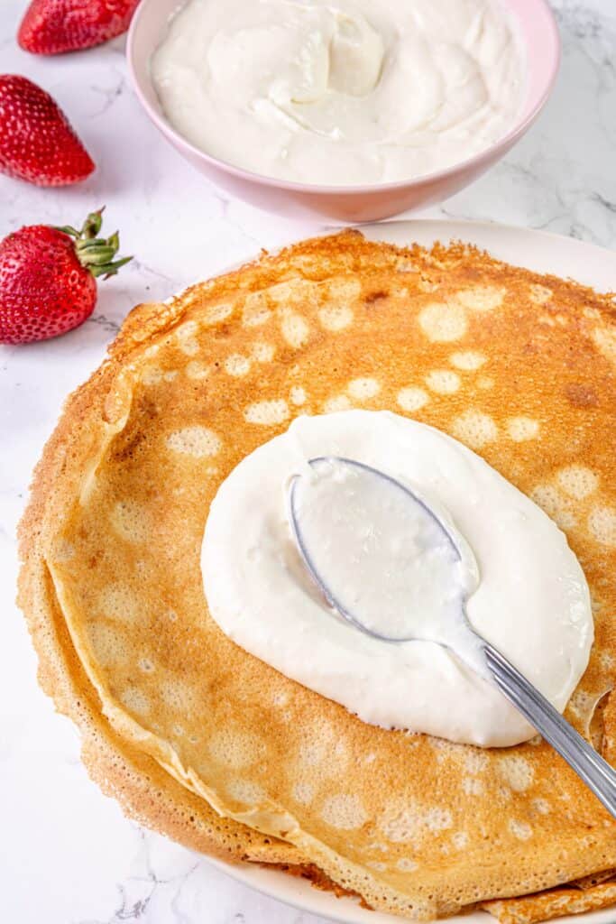 Cream Cheese Crepe Filling