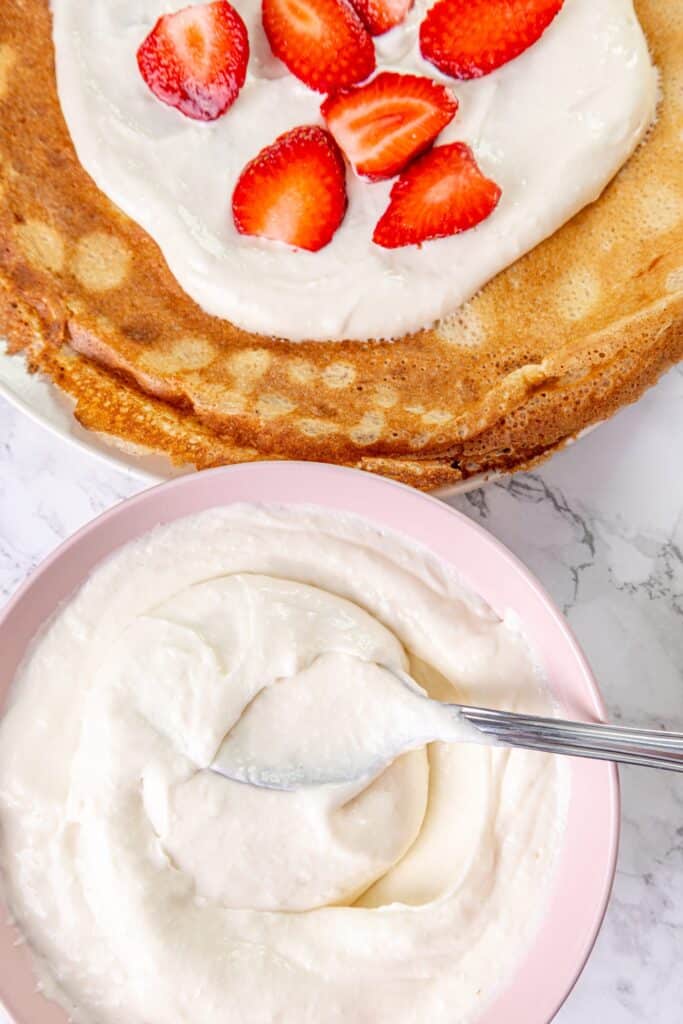 Cream Cheese Crepe Filling