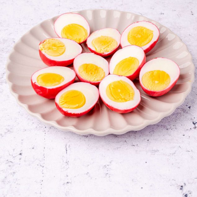 Pickled Eggs with Beets