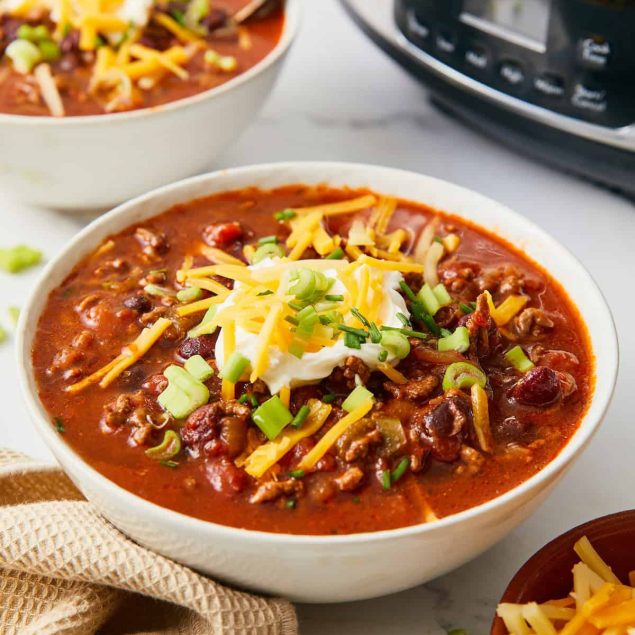 Slow Cooker Chili Recipe