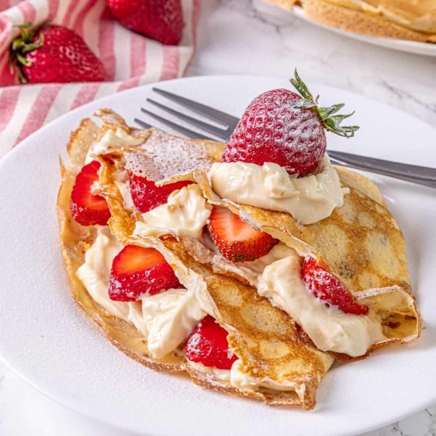 Strawberry Crepes