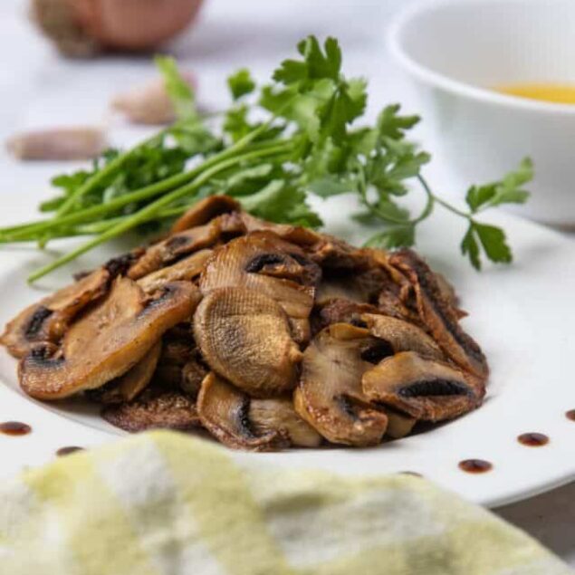 Air Fryer Mushrooms