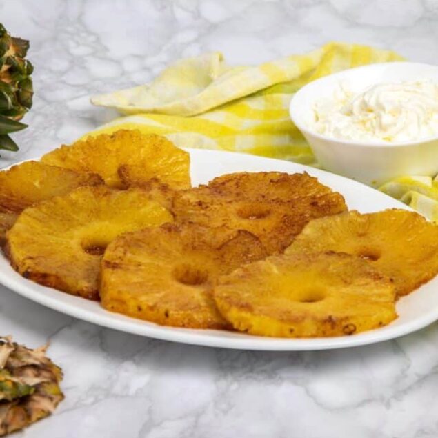 Air Fryer Pineapple Rings