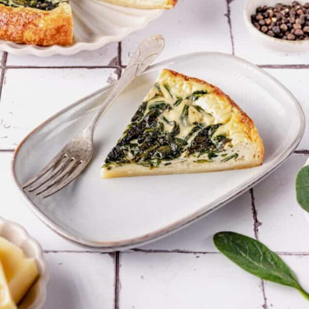 Spinach Cheese Quiche