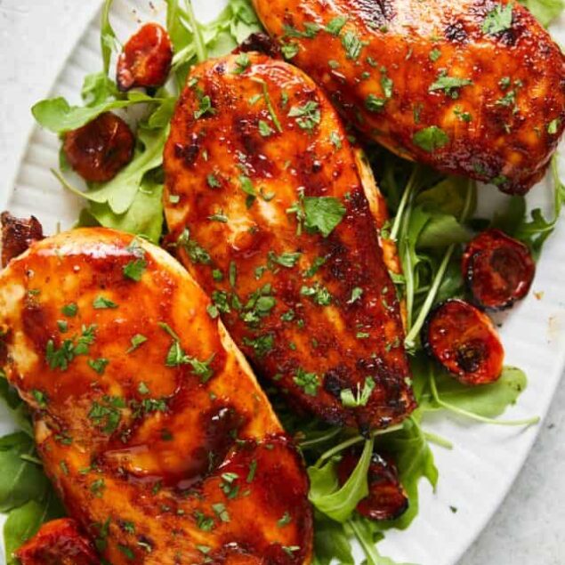 Air Fryer BBQ Chicken Breast