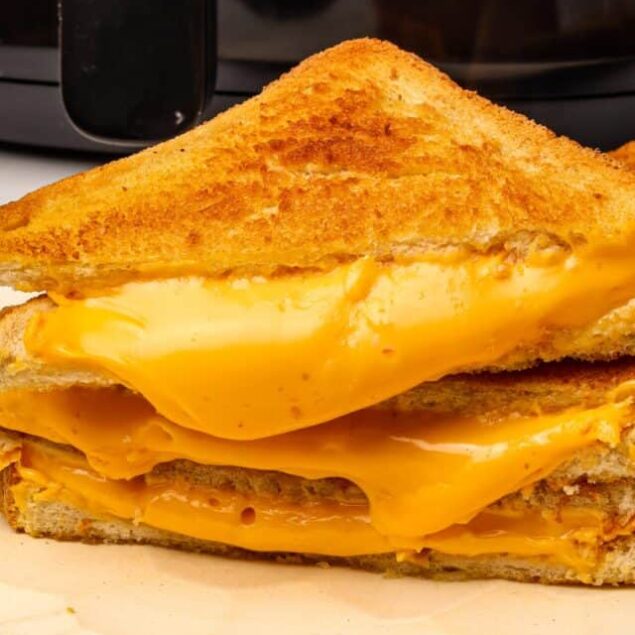 Air Fryer Grilled Cheese