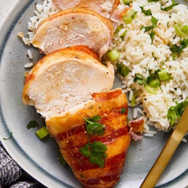 Bacon Wrapped Chicken Breast