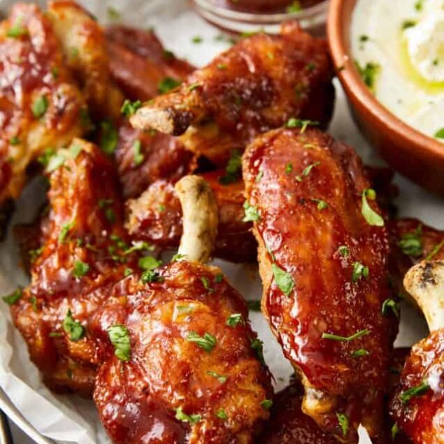 Baked BBQ Chicken Wings