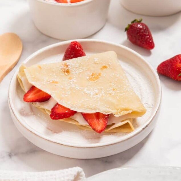 Eggless Crepes
