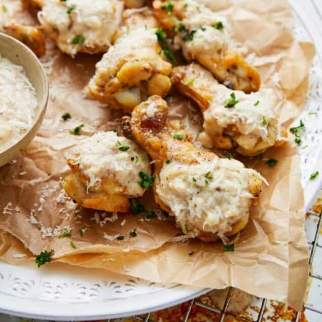 Garlic Parmesan Chicken Wings
