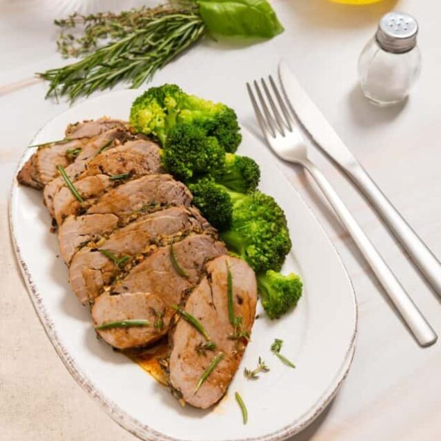 Herb Crusted Pork Tenderloin