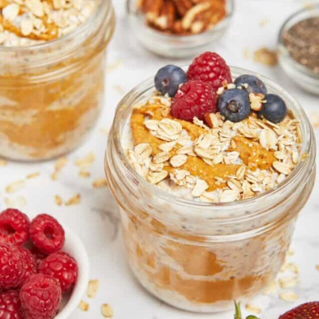 Peanut Butter Overnight Oats