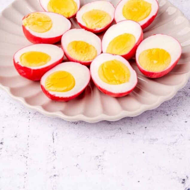 Pickled Eggs with Beets