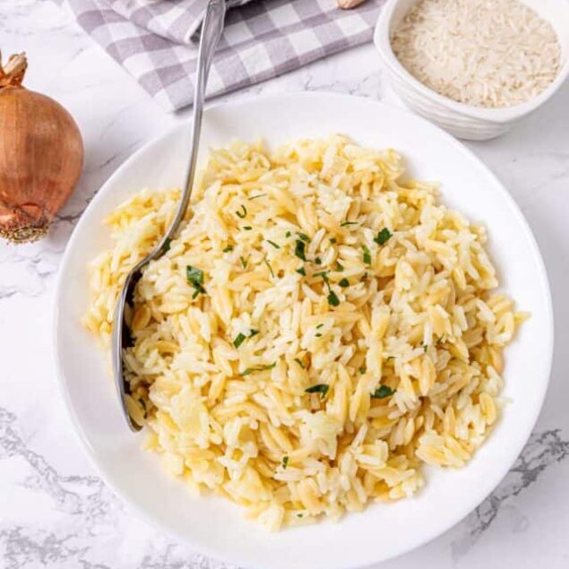 Rice Pilaf with Orzo