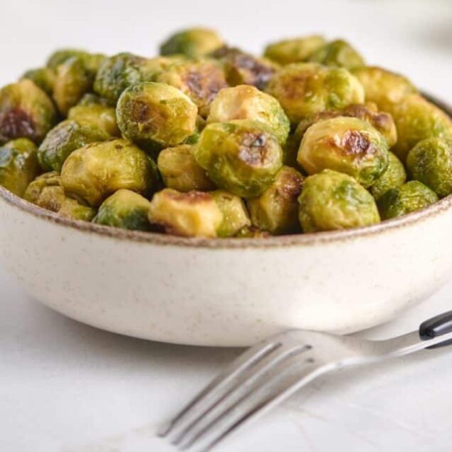 Roasted Frozen Brussels Sprouts