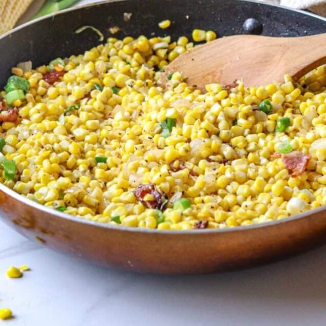 Sauteed Corn with Bacon