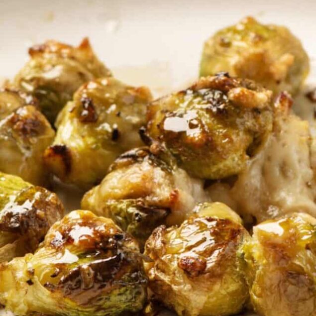 Smashed Brussels Sprouts
