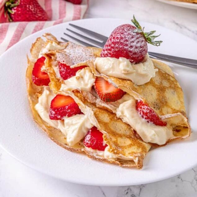 Strawberry Crepes