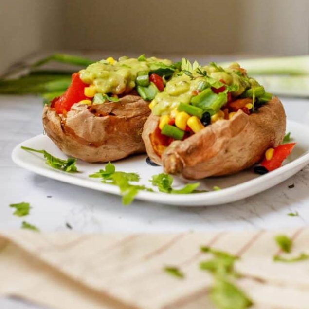 Stuffed Sweet Potatoes