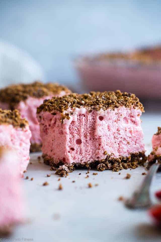 Healthy Frozen Strawberry Dessert Recipe