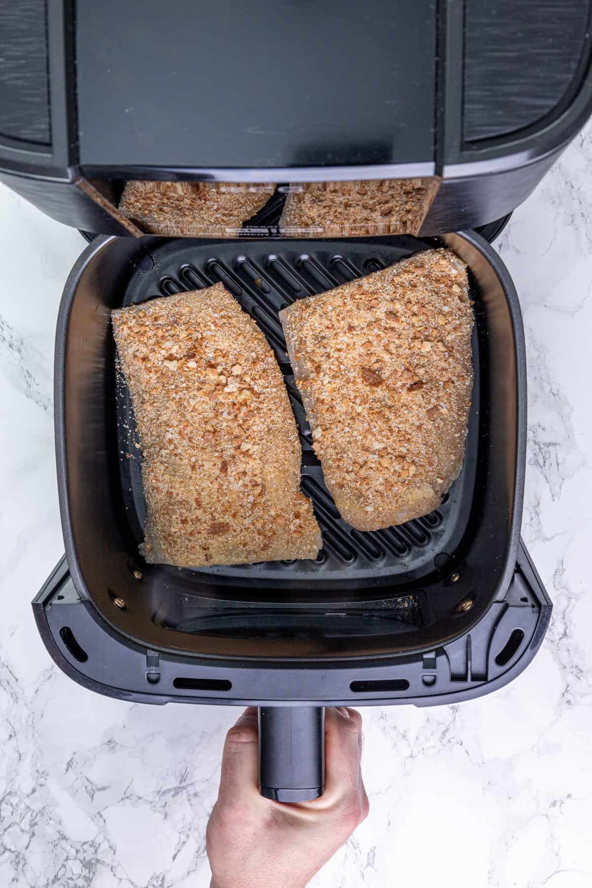 Air Fryer Frozen Fish Fillets