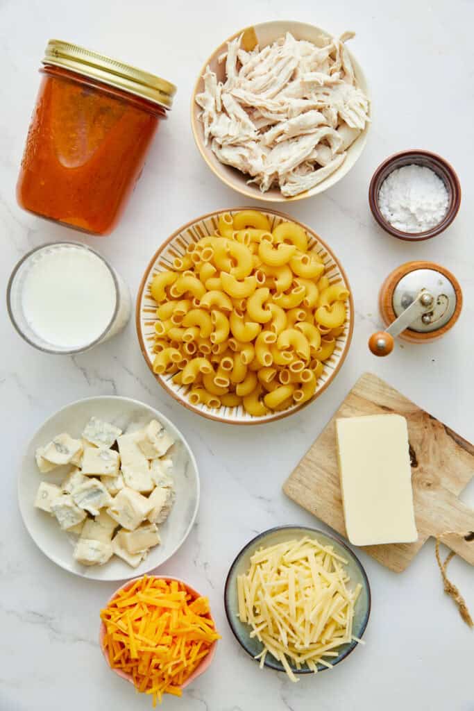 Buffalo Chicken Mac and Cheese