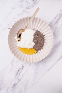 Chia Seeds in Yogurt - Food Faith Fitness