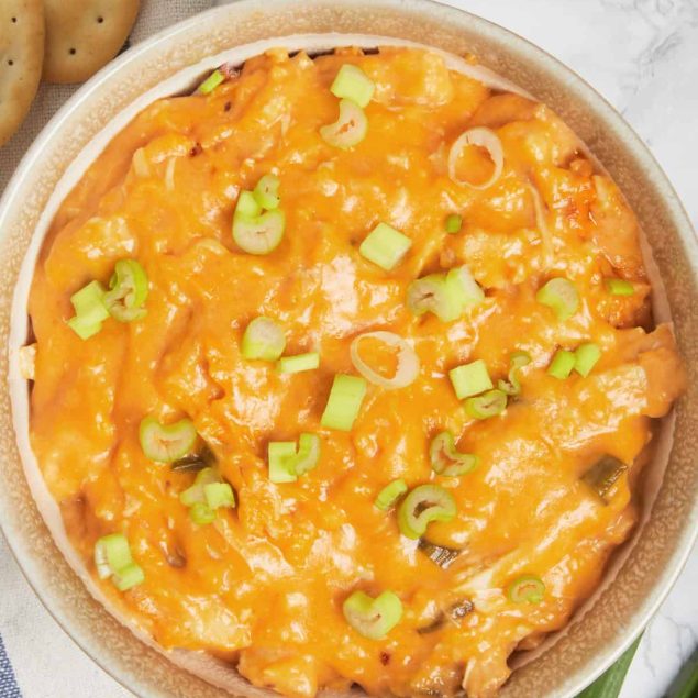 Crockpot Buffalo Chicken Dip